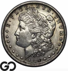 1889-O Morgan Silver Dollar Coin, Choice AU Better Date