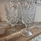 Vintage Anchor Hocking Wexford, Water/Wine Goblets, Set of 4