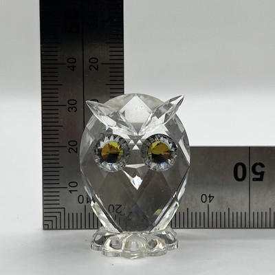 Swarovski Kristall Mini Eule Figur - Retired 2011 Tier schöner Zustand