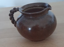 Keramikkrug  - braun - klein  - Landhaus