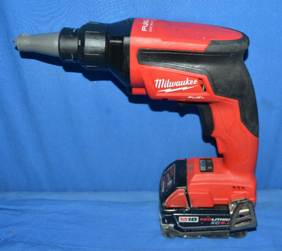 Milwaukee 2866-20 M18 FUEL Drywall Screw Gun W/ 5Ah Battery No Charger