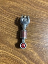 Hasbro 1994 CT Metal Foldable Baby Toddler Fork And Spoon Very Unique 3  