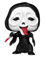Ghost Face Funko Pop! Figur Mit Zunge 9 Cm – Offizielle Scream Vinyl Sammelfigur