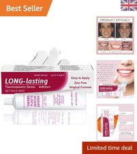 Denture Repair Kit - Non-Glued Silicone Adhesive, Easy to Use and Waterproof