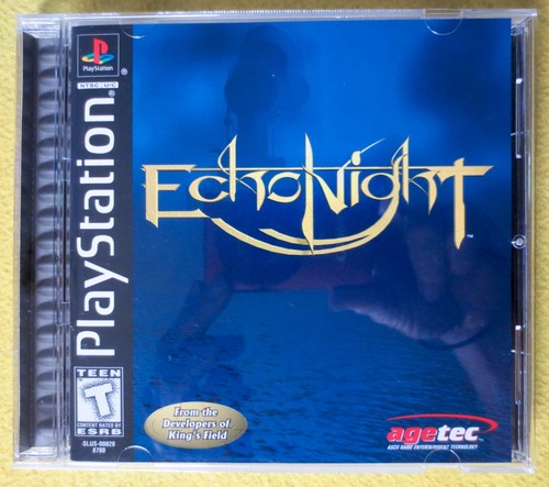 Echo Night - PS1  1998 Agetec/FromSoftware Disc unscratched, manual included