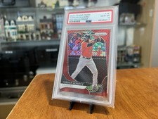 PSA 10 Yordan Alvarez RC /149 Red Mojo 2020 Panini Prizm Rookie Houston Astros