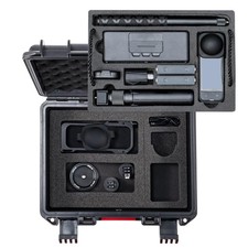 Waterproof Hard Case For Insta360 X4 X5 Double Layer Travel Carrying Bag