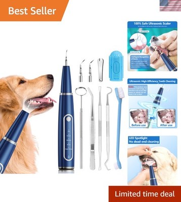 Professional Ultrasonic Dog & Cat Tooth Cleaner - Efficient Tartar Removal