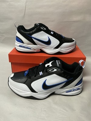 Nike Air Monarch IV 'Black Blue' 415445-002 Men's Shoes SZ 11.5 Sneaker NEW