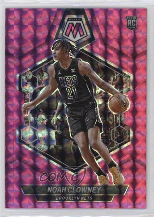 2023-24 Panini Mosaic Rookies Pink Mosaic Prizm 73/149 Noah Clowney #250 1bi0
