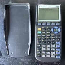 Texas Instruments TI-83 Handheld Graphing Calculator Tested And Working