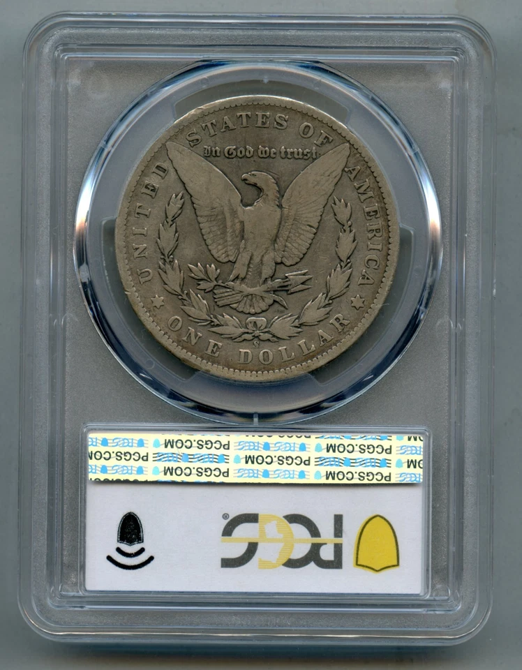 1895 S Morgan Silver Dollar PCGS VG 8 - Image 2 of 4