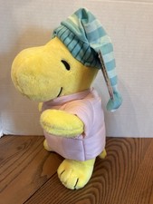 Woodstock Pink Puffer Jacket 10" plush nightcap 2024 toy NEW tags Peanuts