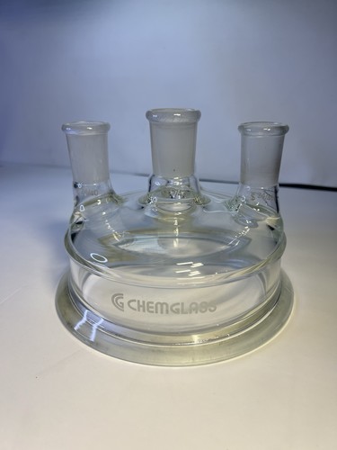 Chemglass Reaction Vessel 4 Neck Lid  29/40