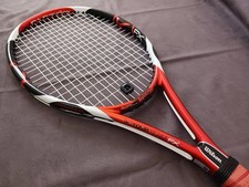 Wilson K Tour Team FX Tennis Racket 102sq in Good Condition Gut