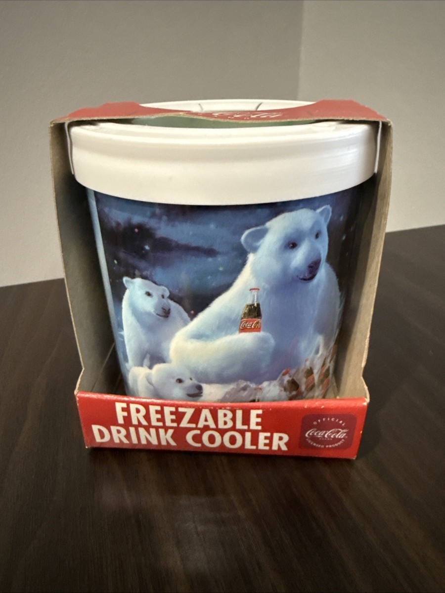 Polar Bear Coca Cola Refrigerated Cooler Coca-Cola The Fridge Foam