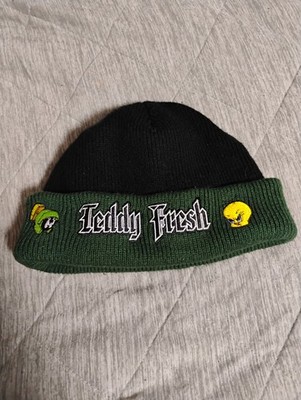 Looney Tunes X Freddy Fresh Tweety Bird Marvin Black   Green Beanie