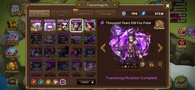 Summoners War Global 5LD5:🔥 Narsha/ Elenora/Pater/D.Zen/Mi Yang🔥+221 Swft G3 