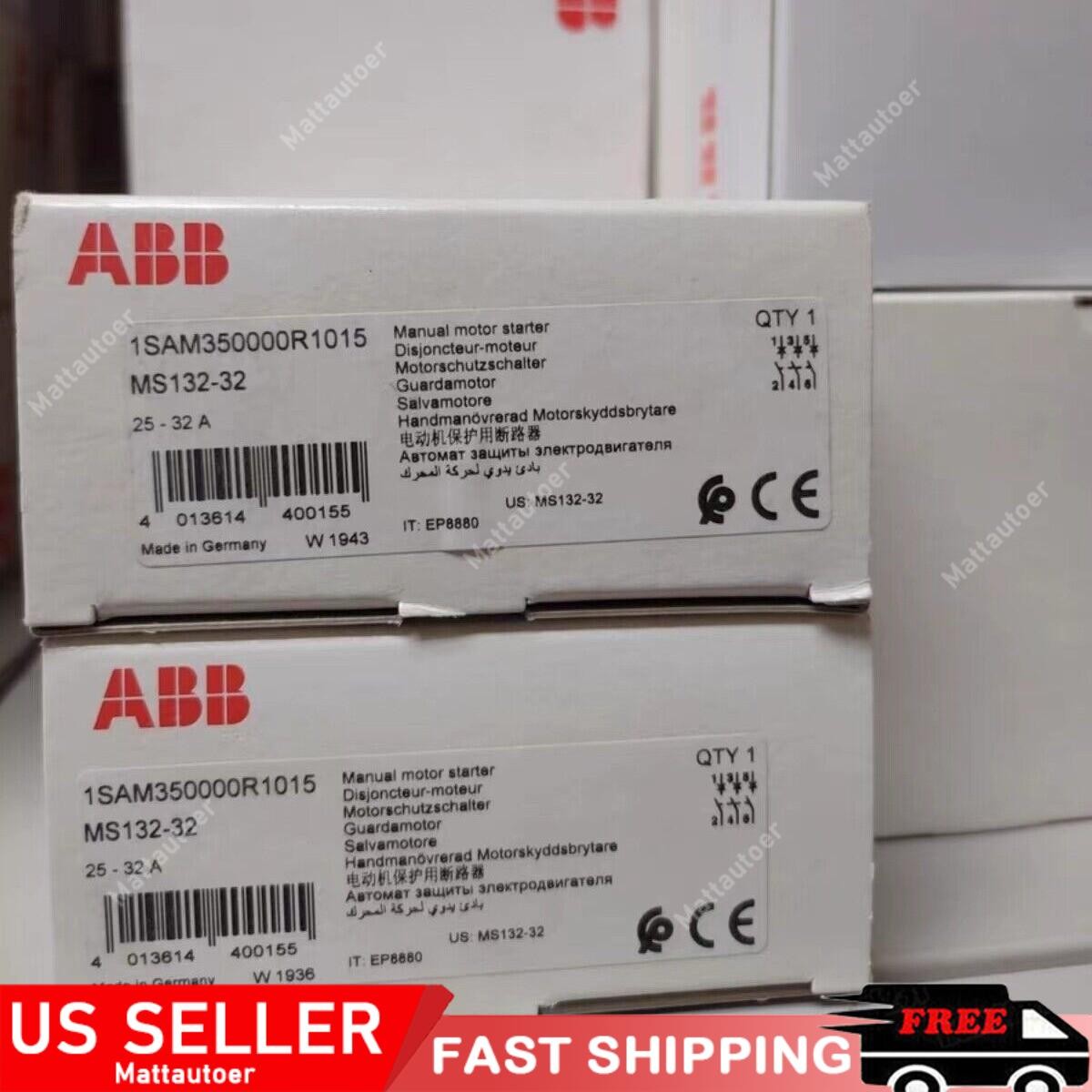 ABB MS132-32 Motor Starter New Fast Shipping 1pcs