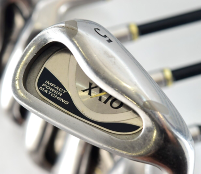 8pcs Dunlop XXIO 5-6-7-8-9-P-A-S PW AW SW RH MP400 R Regular Golf 