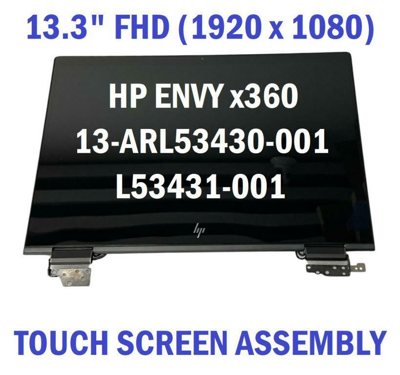 HP ENVY x360 Convertible 13-ar0xxx 13-AR0007CA 13-ar0007NI LCD DISPLAY  ASSEMBLY