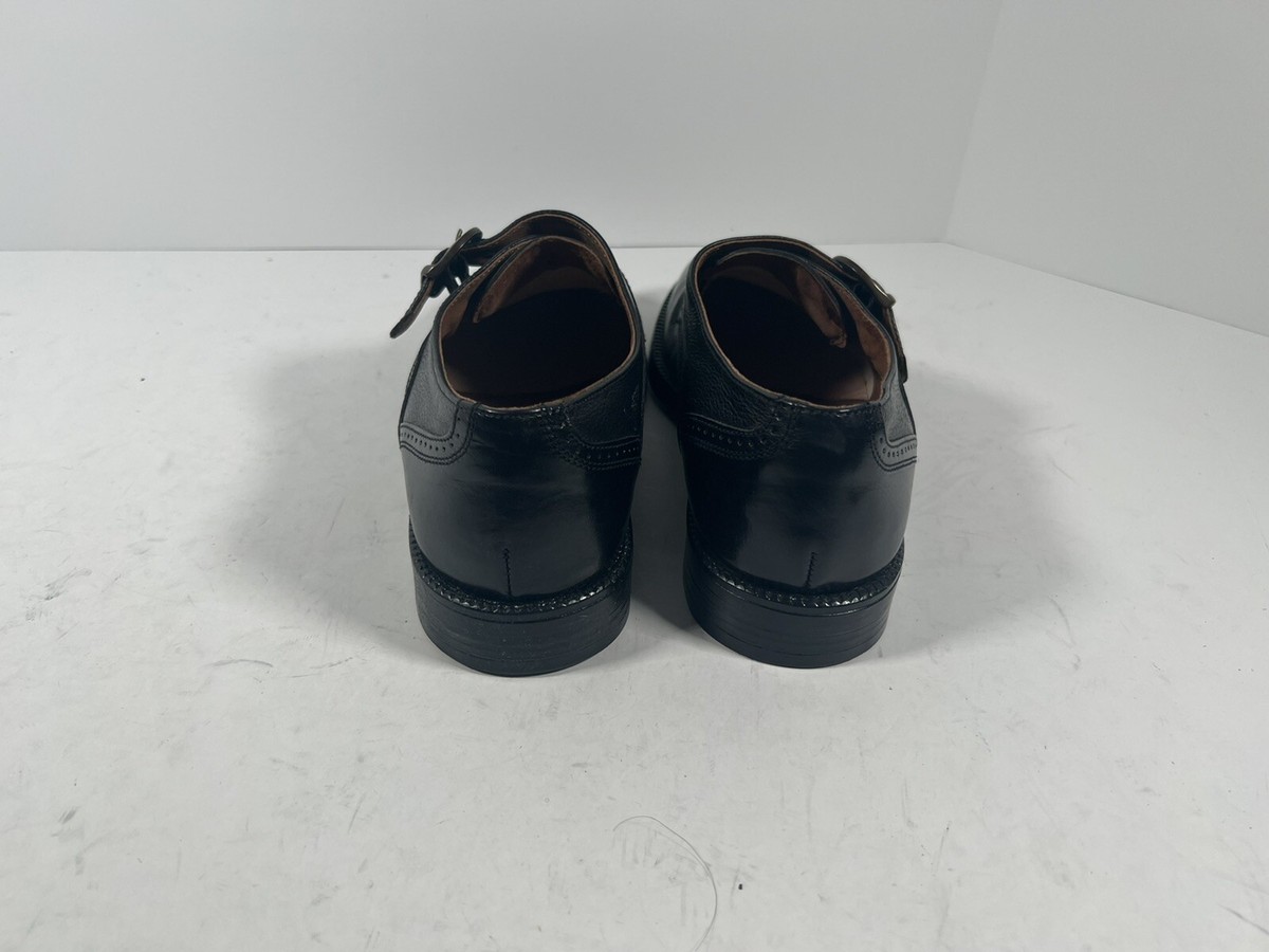 IMPULSE by STEEPLE GATE - Men Shoes Black Leather Size 8 
