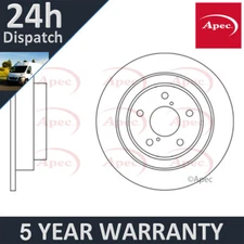 Fits Subaru Impreza Forester 1.6 1.8 2.0 2.2 2.5 Apec Rear 1x Brake Disc