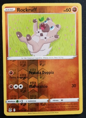 ROCKRUFF 109/196 Holo Reverse in Deutsch Pokemon Verlorener Ursprung