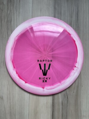 Dynamic Discs Lucid-Ice Orbit Trespass - Ricky Wysocki 2x Raptor Claw Pink 173g