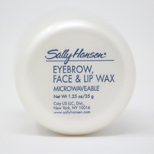 3 pack Sally Hansen Eyebrow Face Lip Wax 1.25 oz each