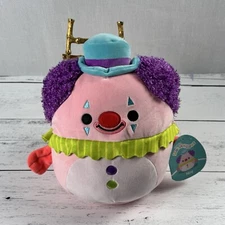 Squishmallows Noy the Blobfish Clown 8 Inch Soft Plush New