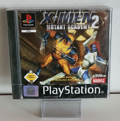 X-men Mutant academy 2 jeu PS1 complet - Jeux vidéo