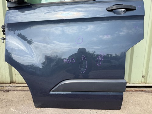 FORD TRANSIT CUSTOM 2012+ COMPLETE N/S Front Door Left Passenger in Chrome Blue - Picture 23 of 24