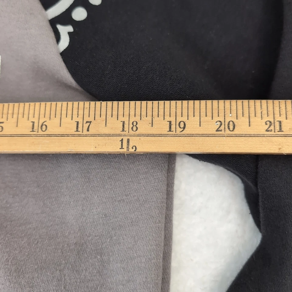 Chaqueta Bomber True Religion Gris Negro Rojo Grande Juvenil Polar Cremallera Completa Foto 4 de 4