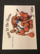 1997-98 Fleer Ultra Heir to the Throne Derek Anderson #1HT Rookie RC