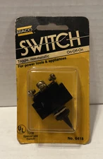 Raco Heay Duty Toggle Switch 6418 Double Pole 10 Amp 250vac, 20 Amp 125vac