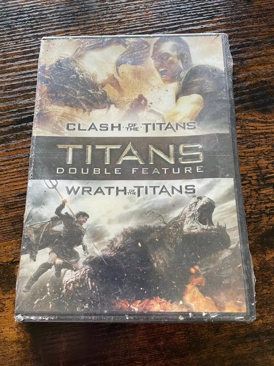 Lot Of 2 DVDs Movies: CLASH OF THE TITANS & WRATH OF THE TITANS