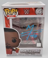 MONTEZ FORD WWE WRESTLING SIGNED FUNKO POP UG COA