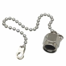 Dust Cap Protection Cover With Chain For RP-SMA SMA Female Jack RF Connector