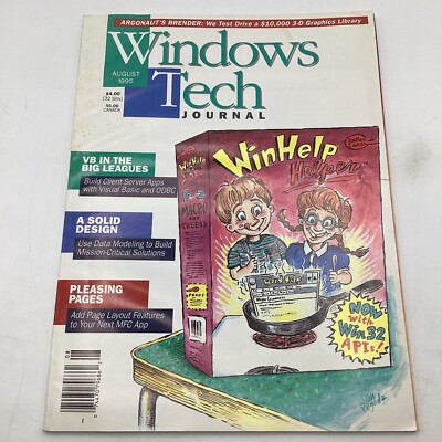 Windows Tech Journal 1995 Client-Server Development, Visual Basic, ODBC, MFC App
