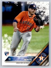 2016 Topps Holiday Baseball #HMW46 Tyler White RC Baseball Card Houston Astros