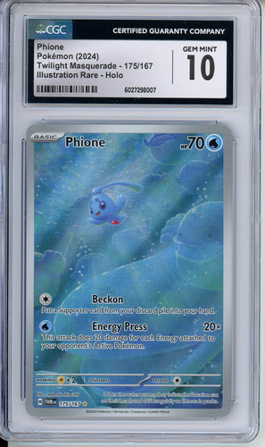 Phione graded CGC 10 for sale on eBay