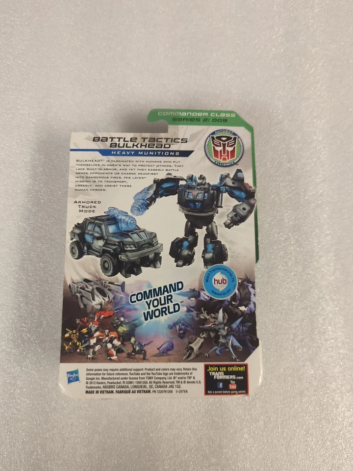 变形金刚 Prime Cyberverse BATTLE 战术散头-指挥官系列 2 #009 — 第 2/2 张图片