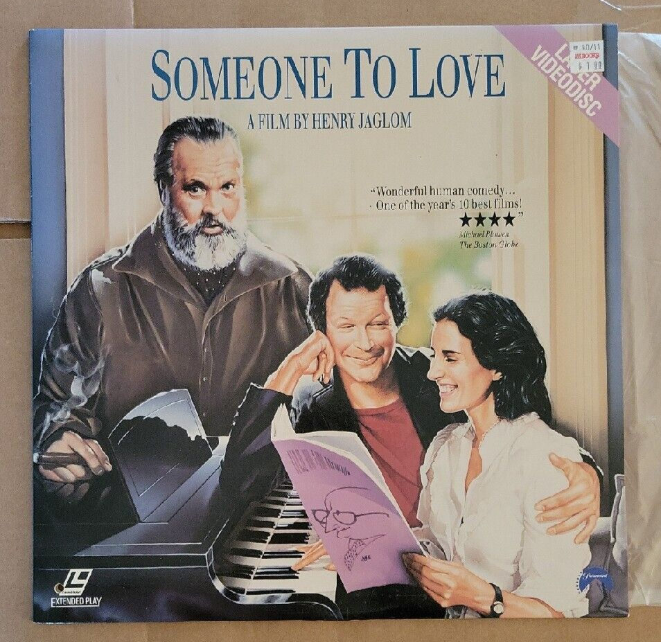 Someone to Love (1987) Laserdisc Orson Welles Henry Jaglom Sally