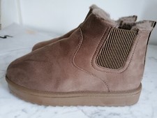 Stiefel Boots Winterschuhe Damen Schuhe Gr 38 braun Vegan - Neu und OVP 