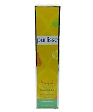 Purlisse Skincare Pineapple Bright Cleansing Gel With Vitamin C 3.4 fl oz  NIB