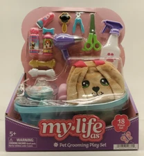 My Life As Pet Grooming 18pc Accessory Play Set  #19662 For 18" Dolls NEW!