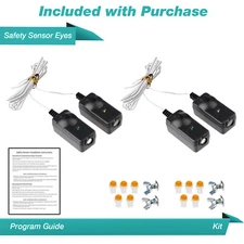 Set of 2 Sensor Beam Eyes Fits 41A5034 Liftmaster Chamberlain Garage Door Opener