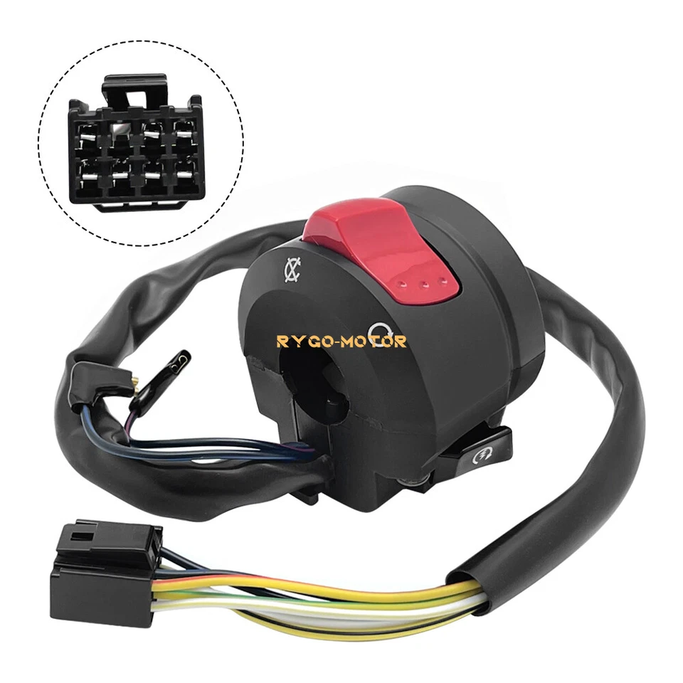 Handlebar Control Switch Start Kill Stop Button for Suzuki GSXR600 GSXR750 06-07 - Image 2 of 4
