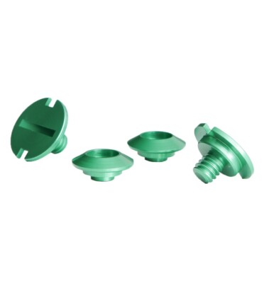 Zamp Visor Shield visor Screws for All RZ Type Visor & Helmets - Green